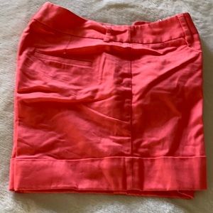 Coral shorts by EXPRESS!! 💖